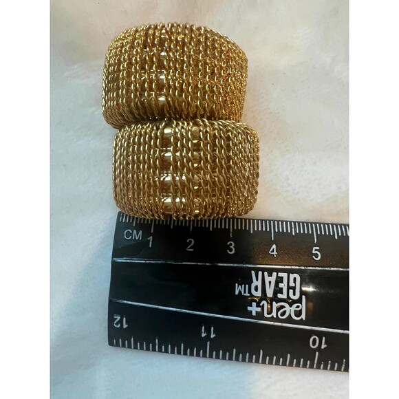 Vintage RARE Gold Ear Clip - Picture 3 of 5